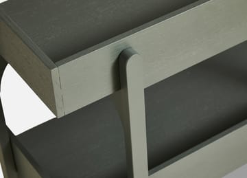Utility shelf 82.5x84.5 cm - Dustry green - Woud