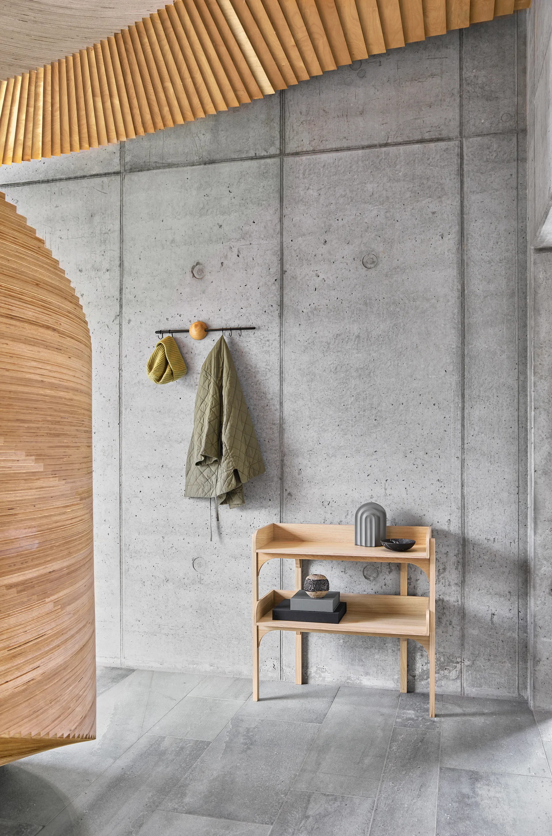 Utility shelf 82.5x84.5 cm, Oak Woud