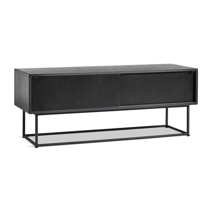 Virka media bench - Black - Woud