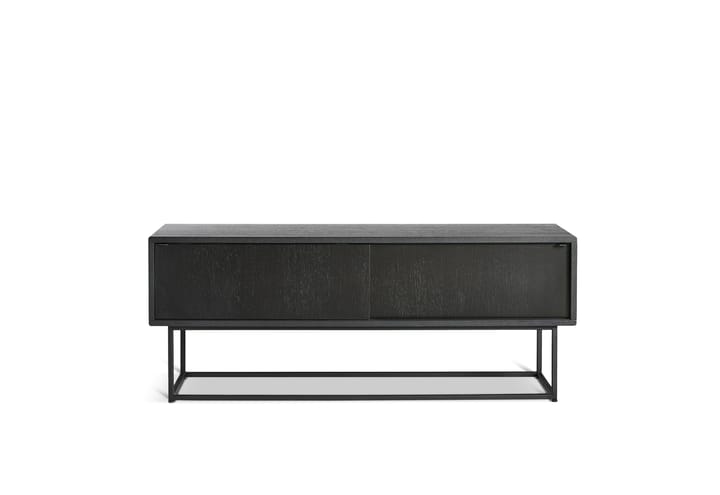 Virka media bench - Black - Woud