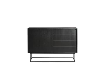 Virka side table, high 120 cm - Black - Woud