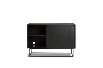 Virka side table, high 120 cm - Black - Woud