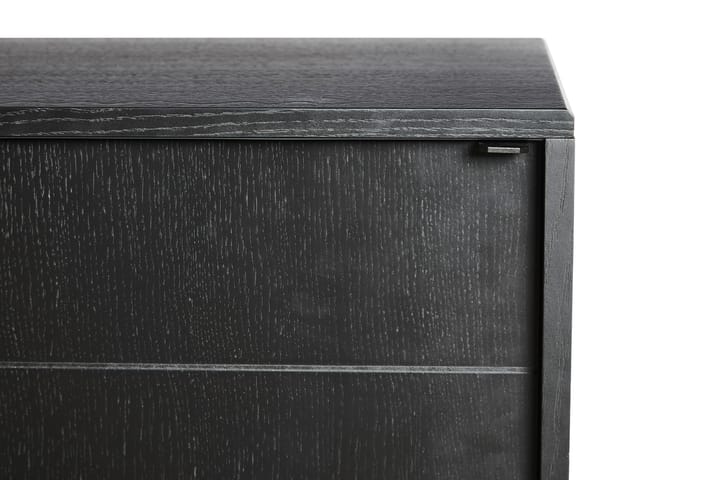 Virka side table, high 120 cm - Black - Woud