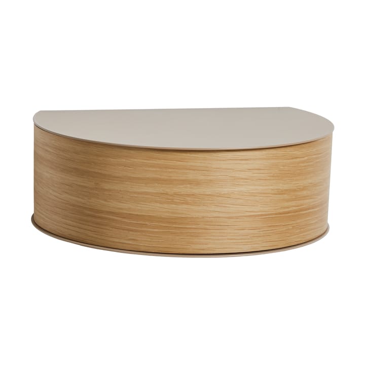 Wallie shelf - Beige-oak - Woud