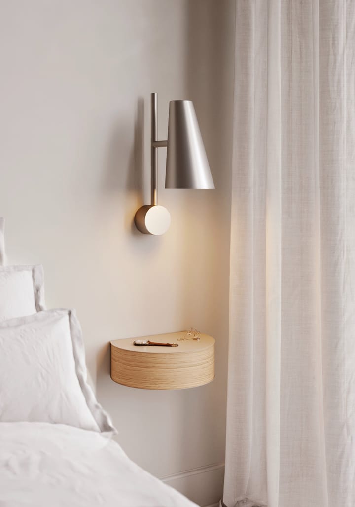 Wallie shelf, Beige-oak Woud