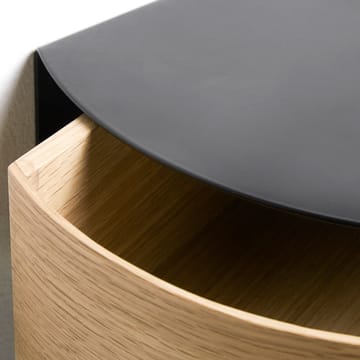 Wallie shelf - black. oak - Woud