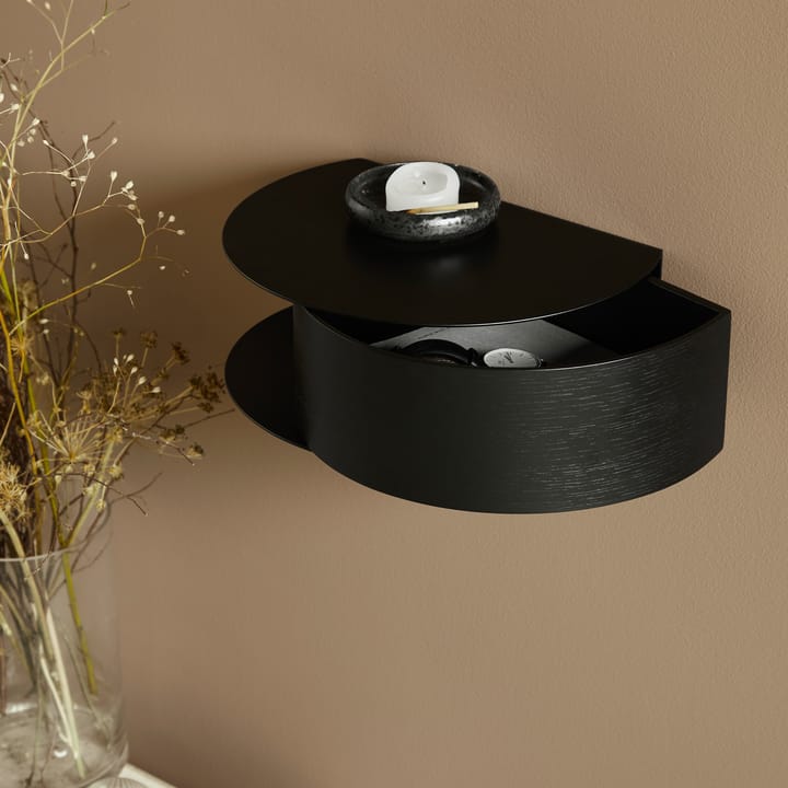 Wallie shelf - Black - Woud