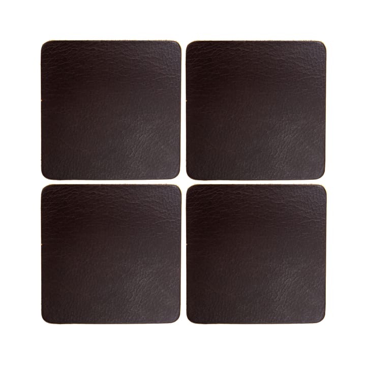 Cuba coaster 4-pack - Brown - Xapron