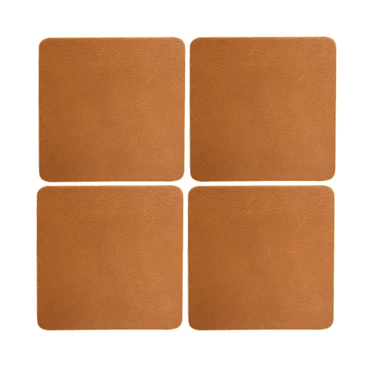 Cuba coaster 4-pack - Camel - Xapron