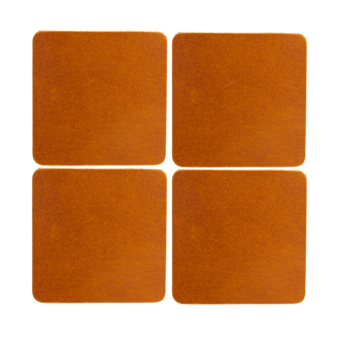 Xapron Cuba coaster 4-pack Tan | Scandinavian Design | Coasters | Brown