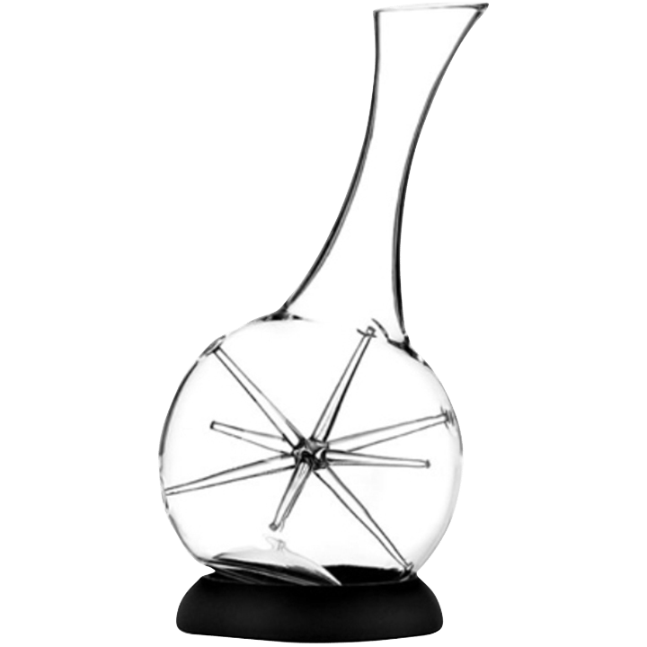Zieher Star decanter & silicone ring 1.8 l Clear