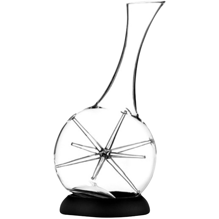 Zieher Star decanter & silicone ring 1.8 l Clear | Scandinavian Design | Wine & barware | Transparent