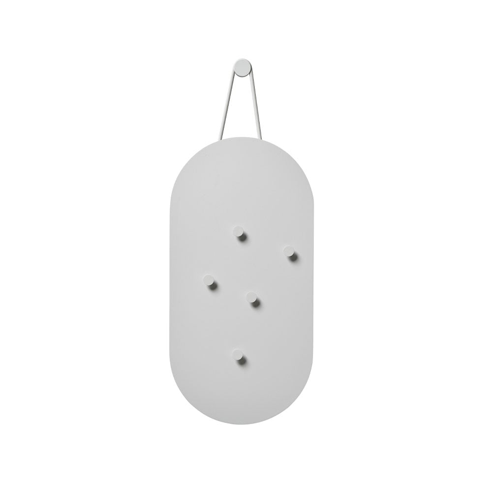 Zone Denmark A-Bulletin Board Soft grey, incl. magnets