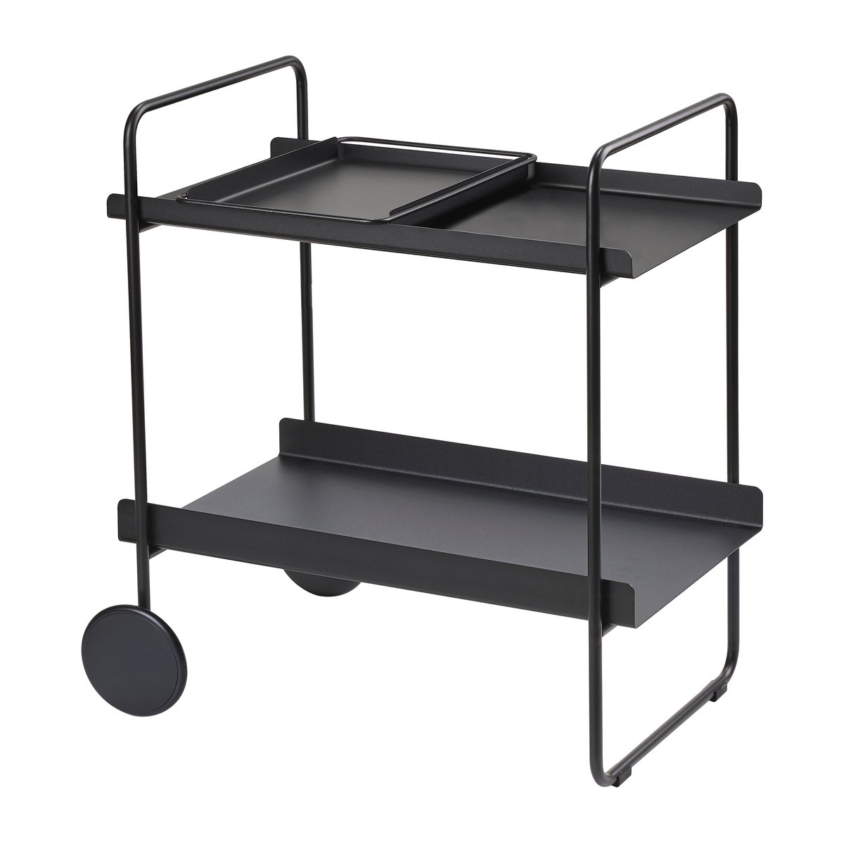 Zone Denmark A-Cocktail trolley Black | Scandinavian Design | Serving trolleys | Black