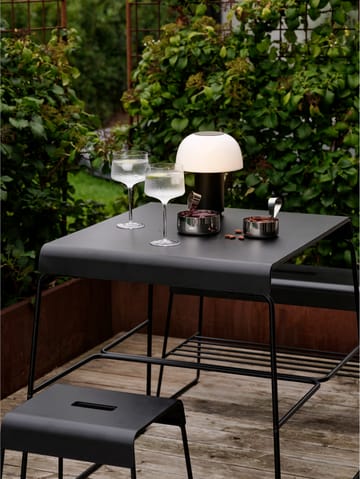 A-stool outdoor stool 45 cm - Black - Zone Denmark