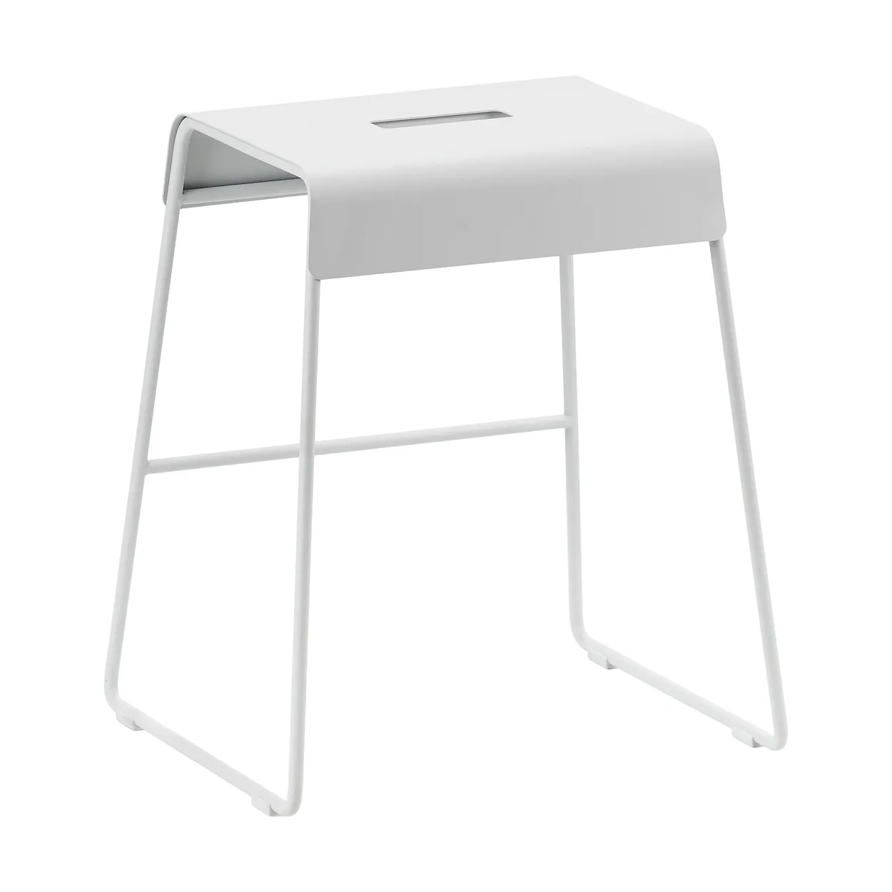 Zone Denmark A-stool outdoor stool 45 cm Soft Grey | Scandinavian Design | Grey