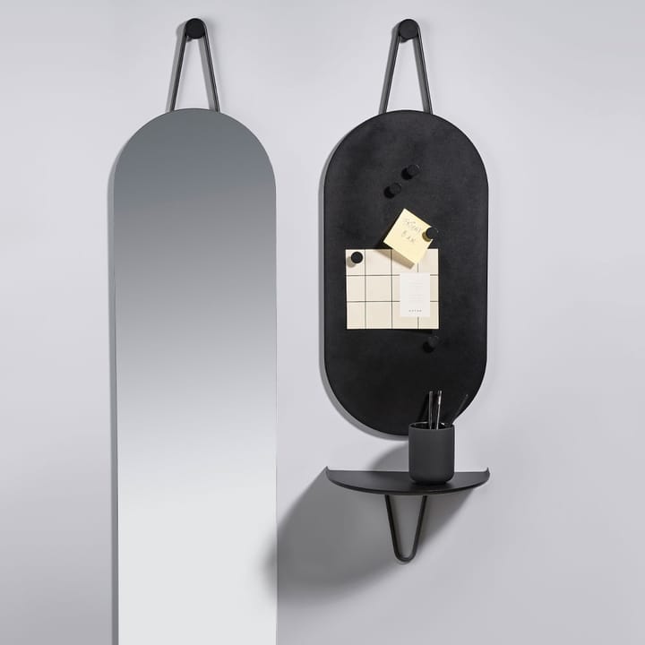 A-Wall Mirror - Black, small - Zone Denmark