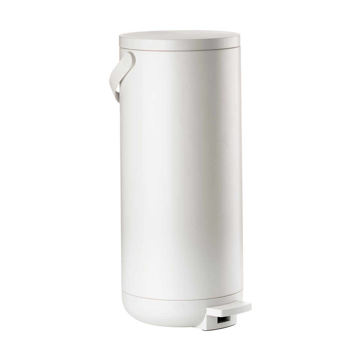 Zone Denmark Circular pedal bin 35 L Warm grey | Scandinavian Design | Pedal bins | Grey