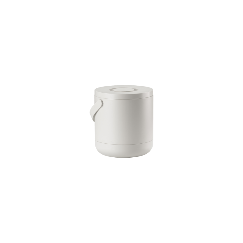 Zone Denmark Circular Trash Can 15 L Warm gray