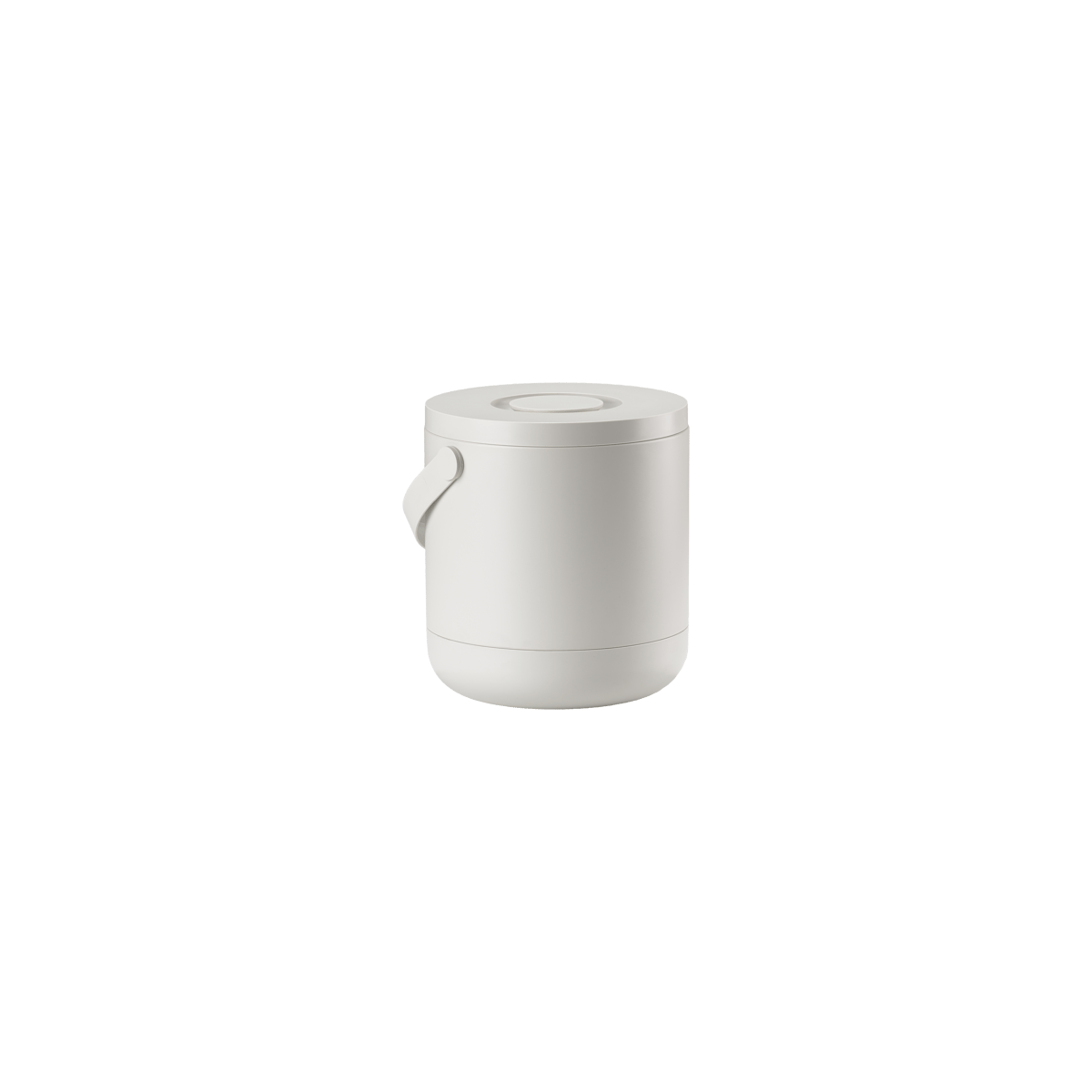 Zone Denmark Circular Trash Can 15 L Warm gray | Scandinavian Design | Indoor recycling bins | Grey
