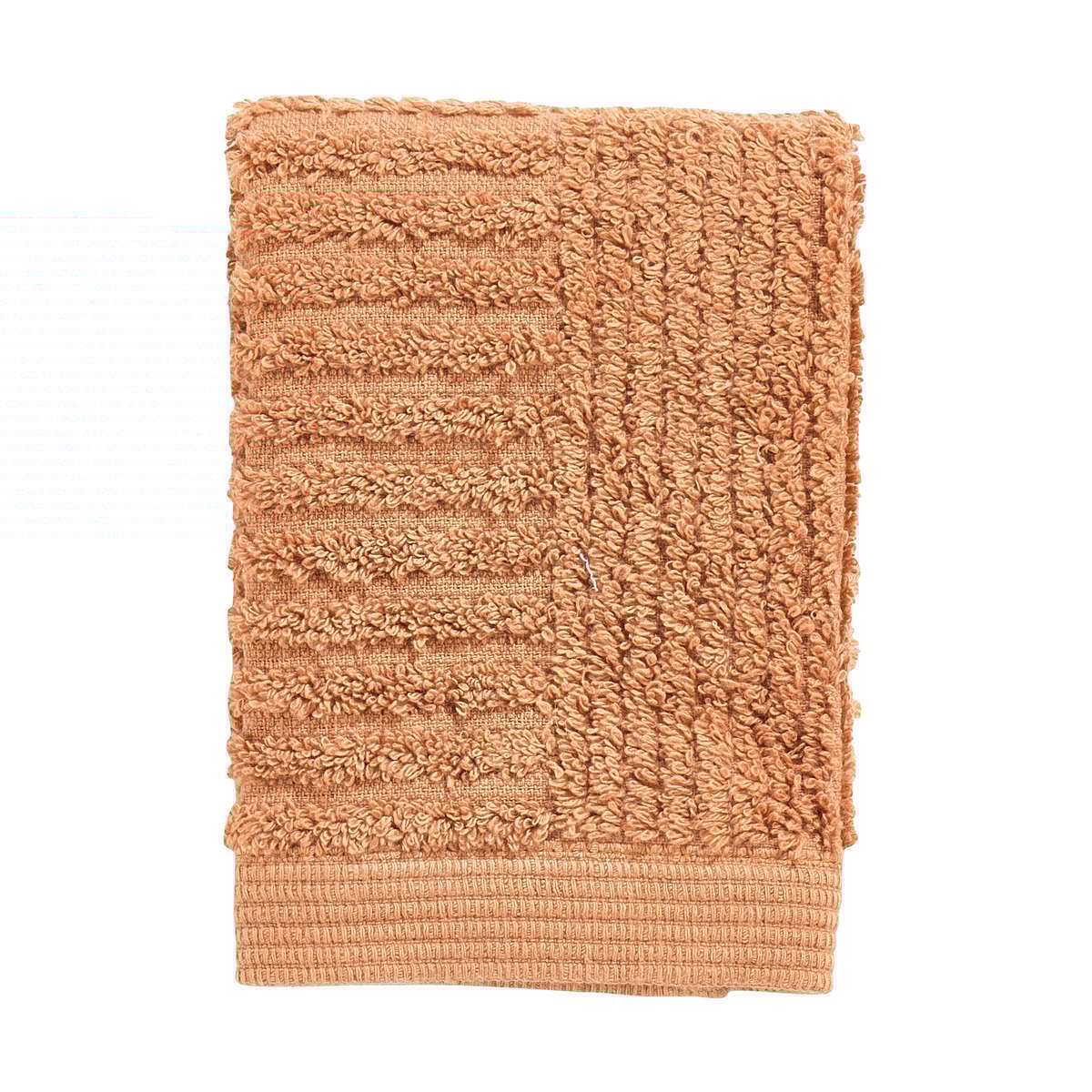 Zone Denmark Classic face cloth 30x30 cm Mandarin | Scandinavian Design | Bath towels | Orange