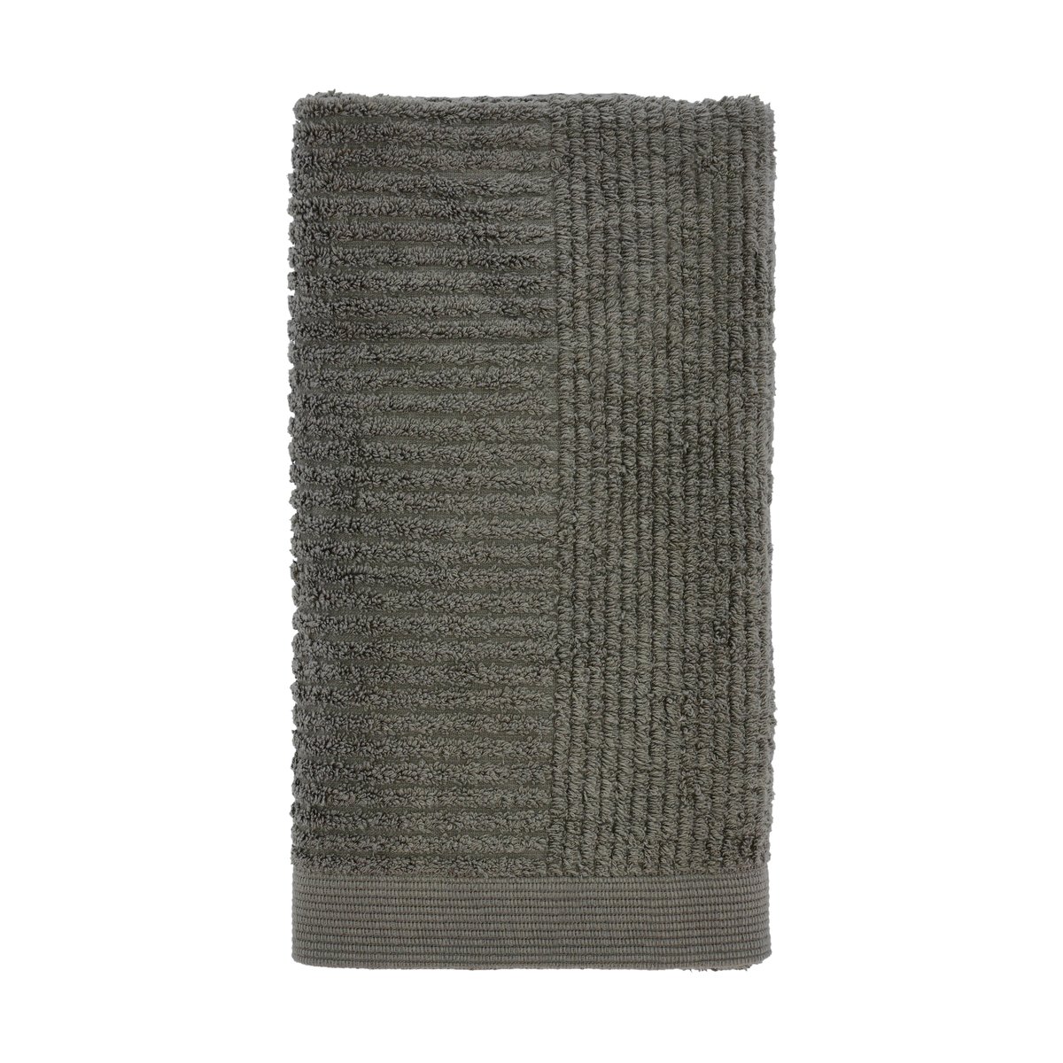 Zone Denmark Classic towel 50x100 cm Olive green | Scandinavian Design | Hand towels | Green