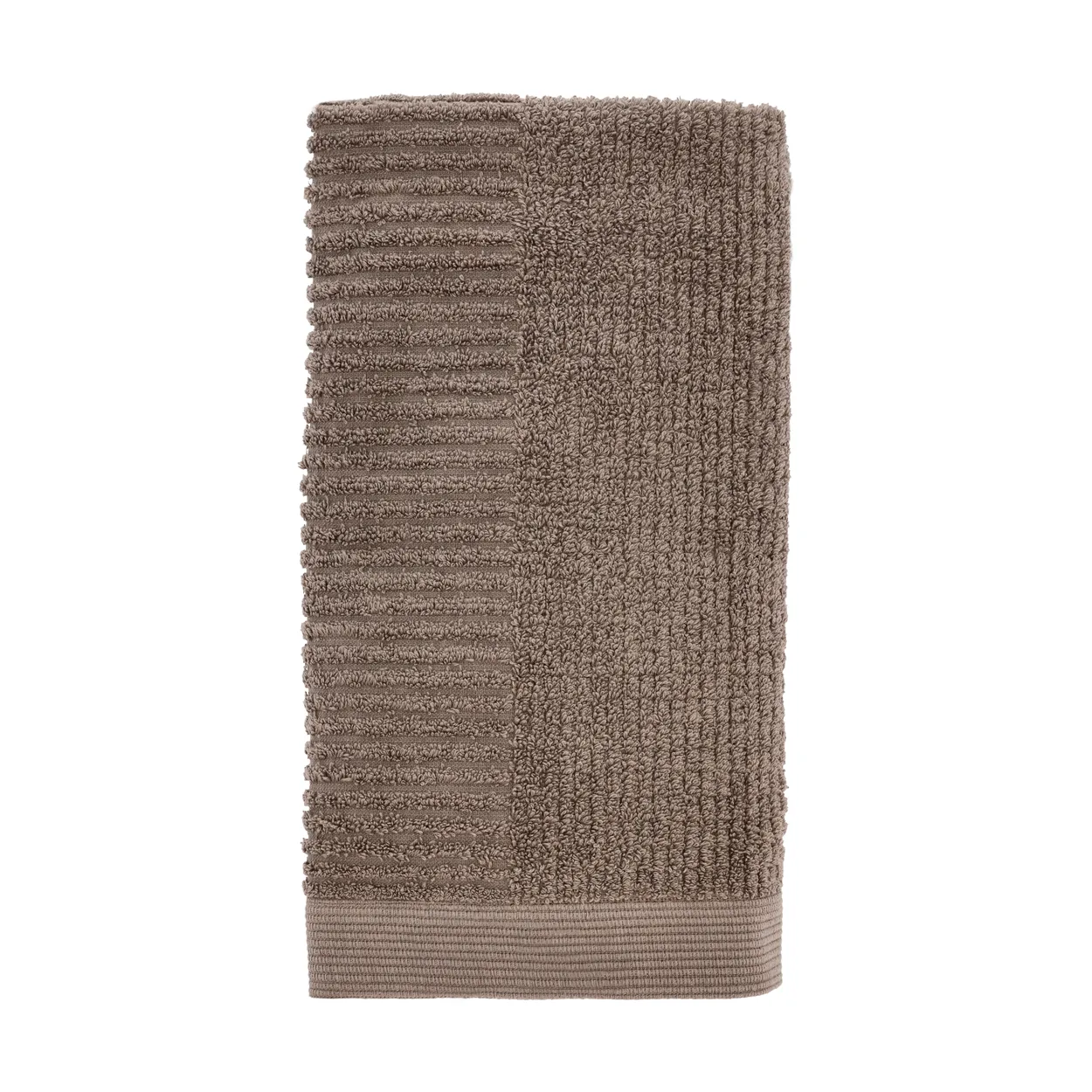 Zone Denmark Classic towel 50x100 cm Taupe | Scandinavian Design | Hand towels | Brown
