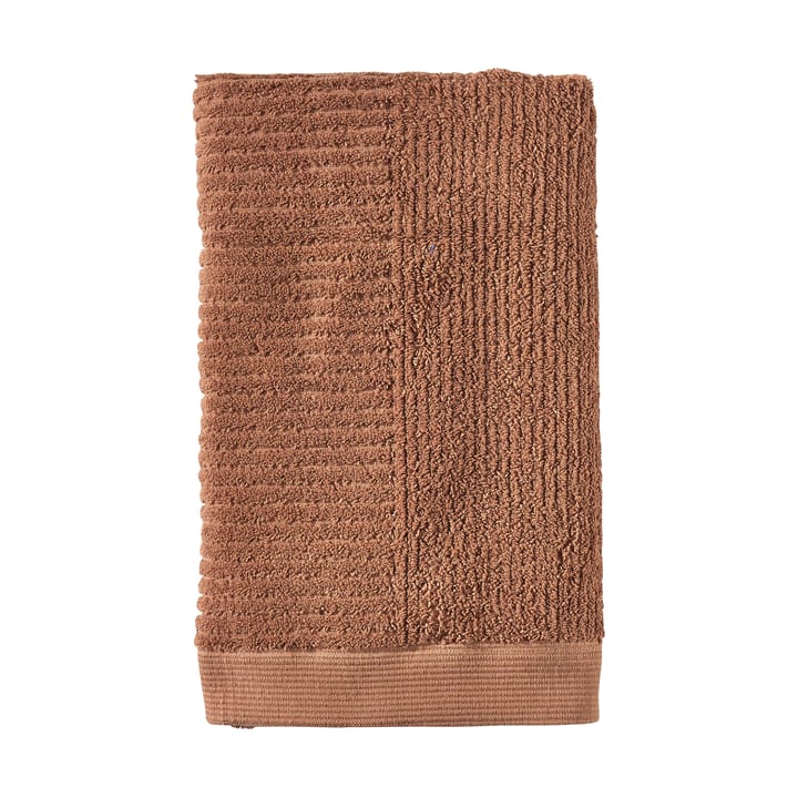 Classic towel 50x100 cm - Terracotta - Zone Denmark