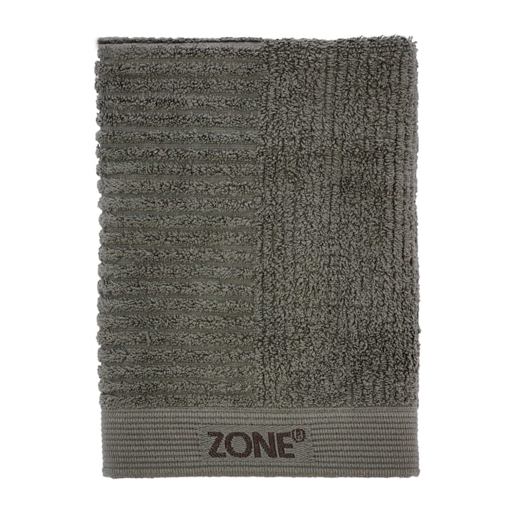 Classic towel 50x70 cm - Olive green - Zone Denmark