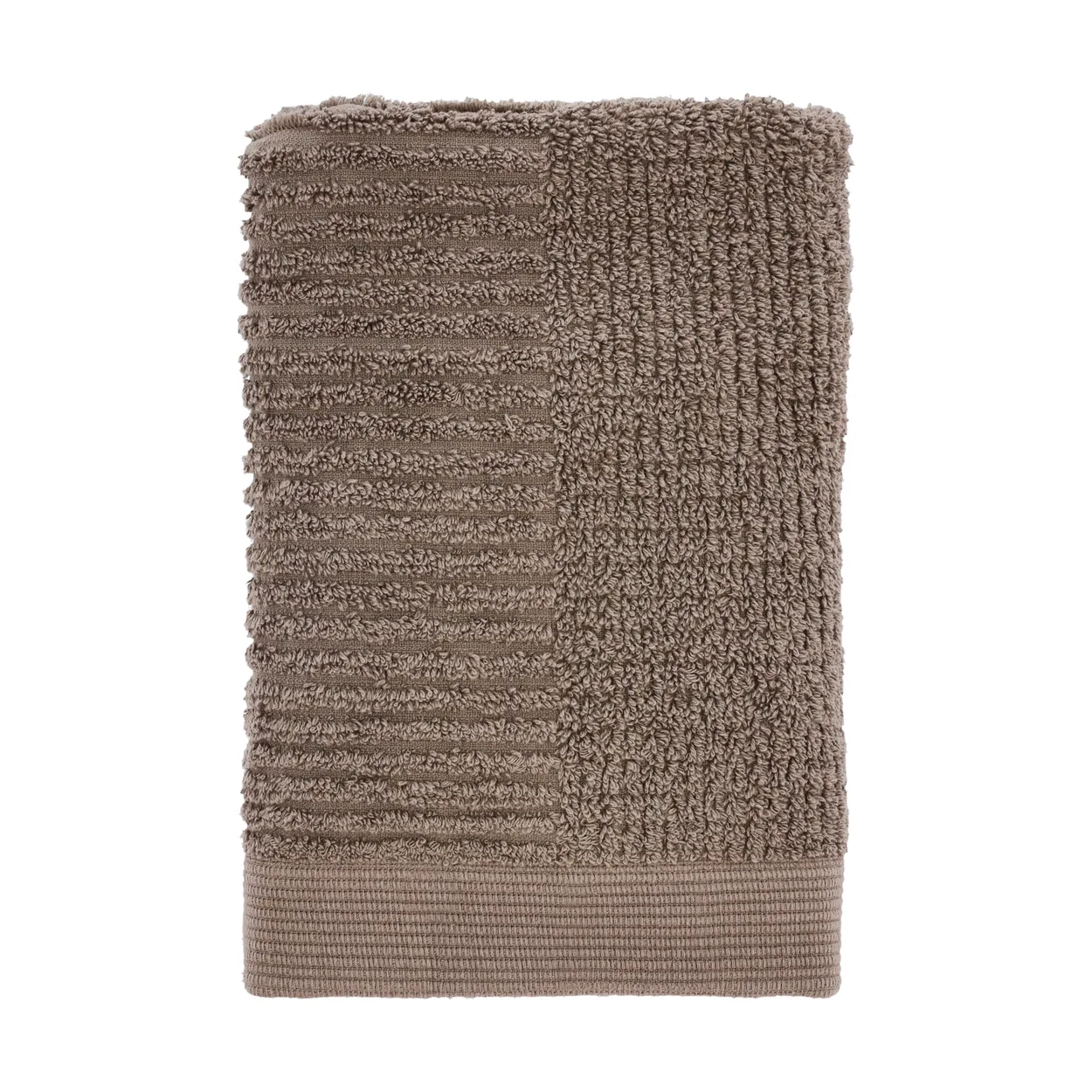 Zone Denmark Classic towel 50x70 cm Taupe | Scandinavian Design | Hand towels | Brown