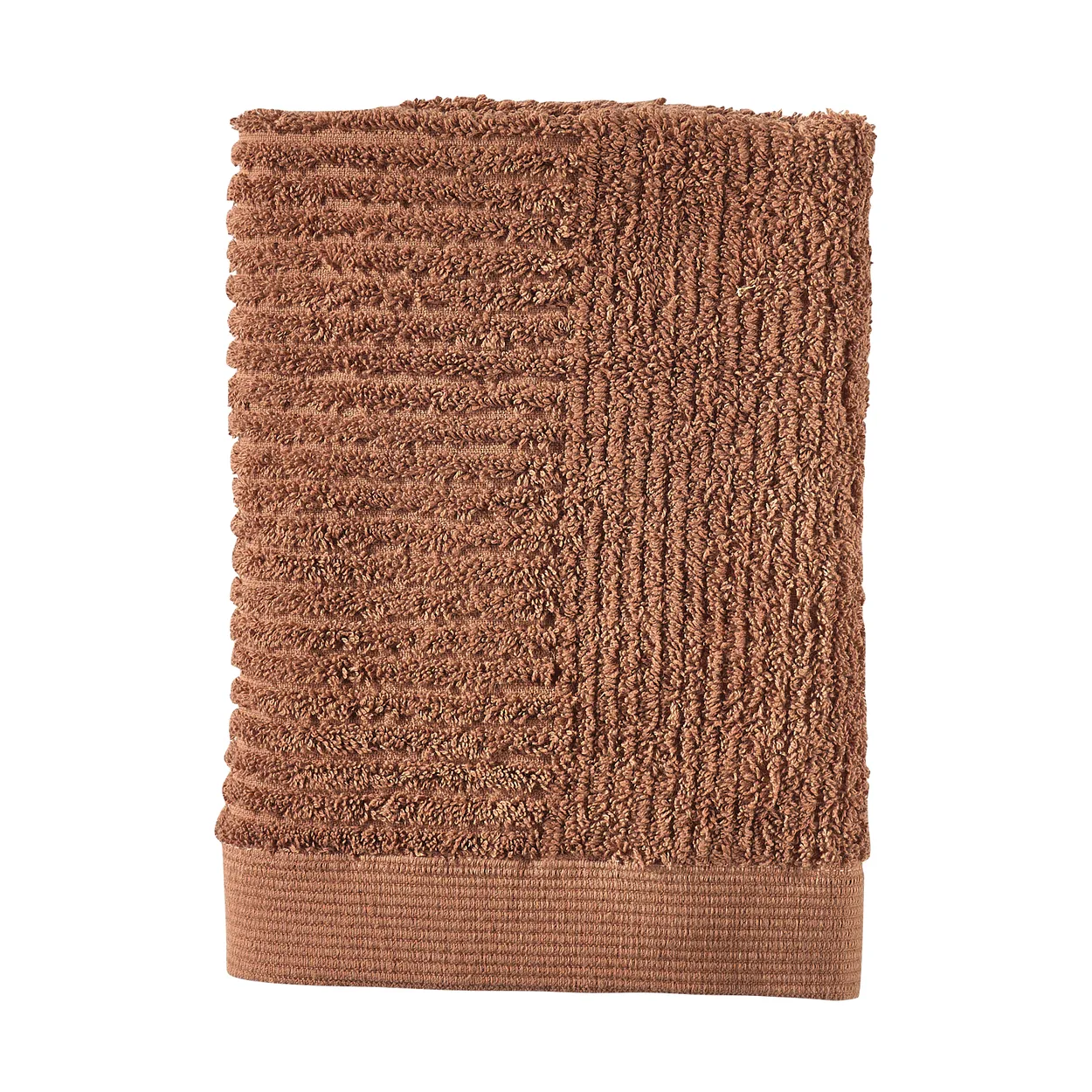 Zone Denmark Classic towel 50x70 cm Terracotta | Scandinavian Design | Hand towels | Red