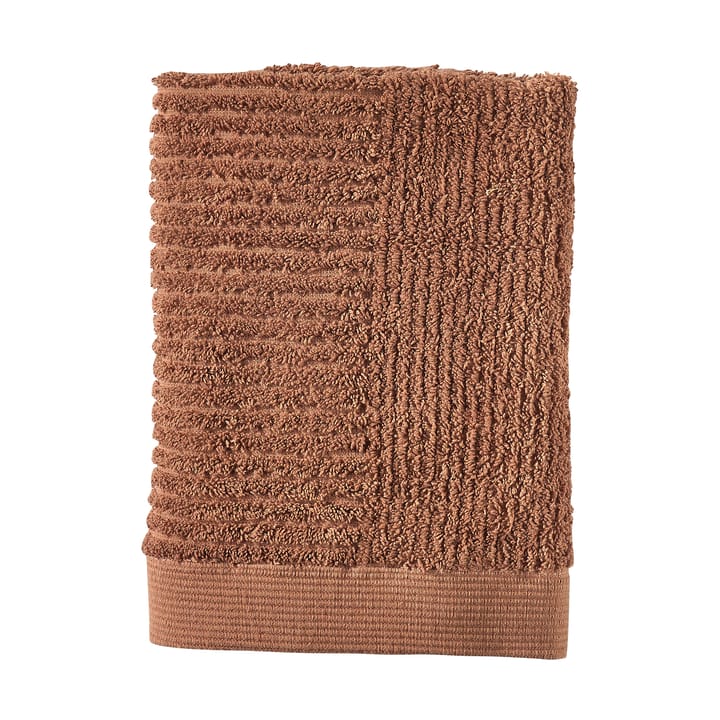 Classic towel 50x70 cm - Terracotta - Zone Denmark