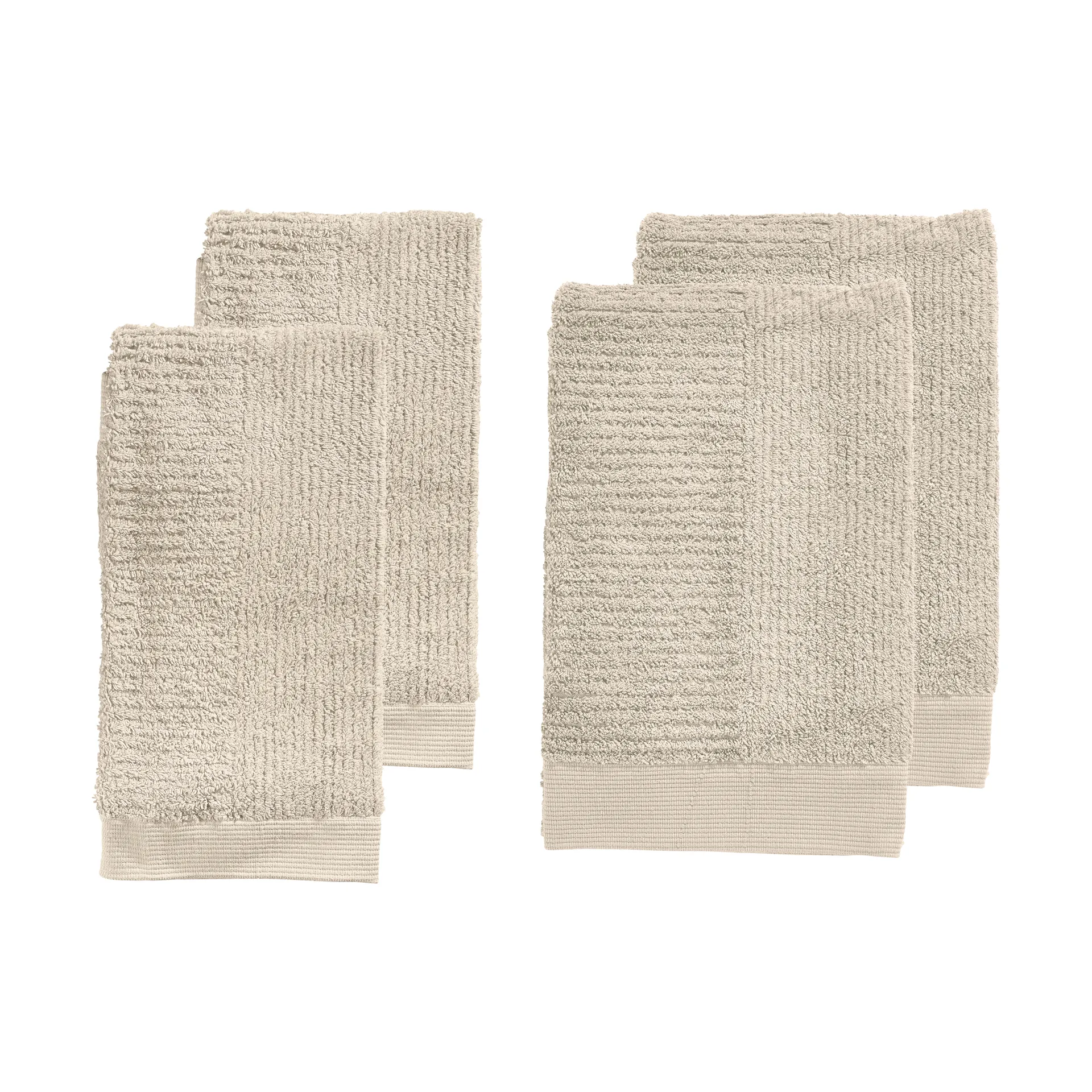 Classic towel set 4 pieces, Sand Zone Denmark