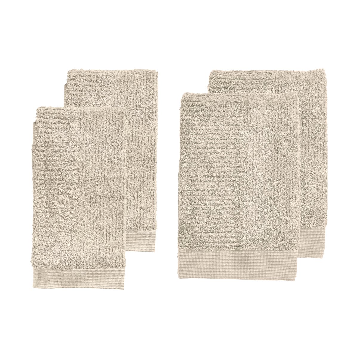 Zone Denmark Classic towel set 4 pieces Sand