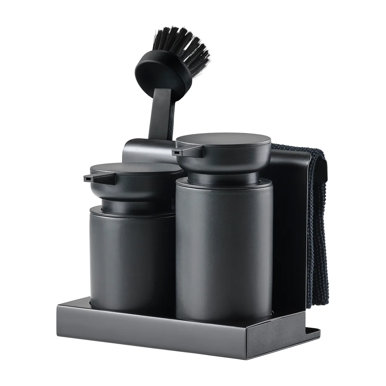 Zone Denmark Diish sink organiser 5 pieces Black | Scandinavian Design | Other washing & cleaning accessories | Black