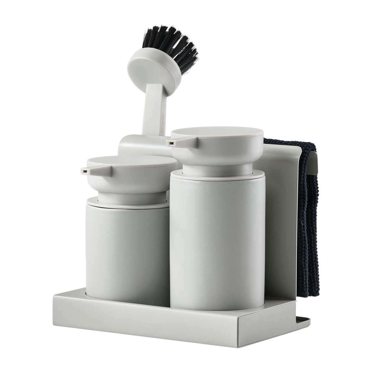 Zone Denmark Diish sink organiser 5 pieces Warm grey