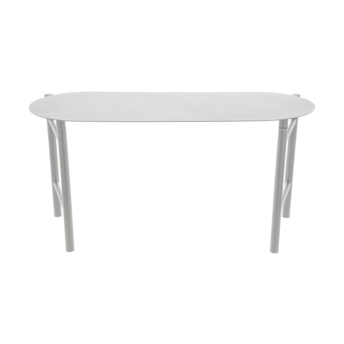 Zone Denmark Disc bench 33x80 cm Soft Grey | Scandinavian Design | Grey
