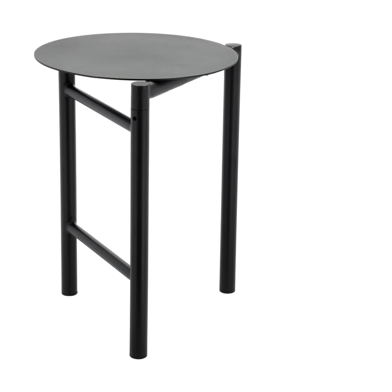 Zone Denmark Disc stool Black | Scandinavian Design | Black