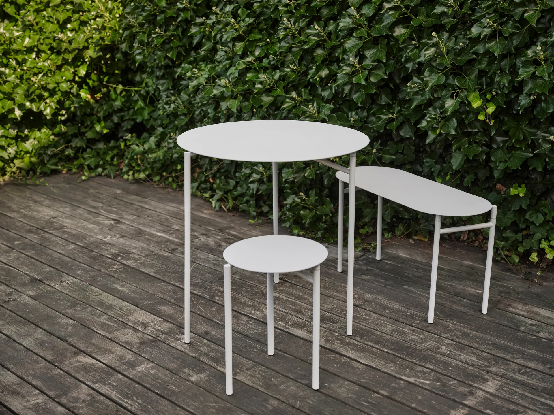 Disc stool, Soft Grey Zone Denmark