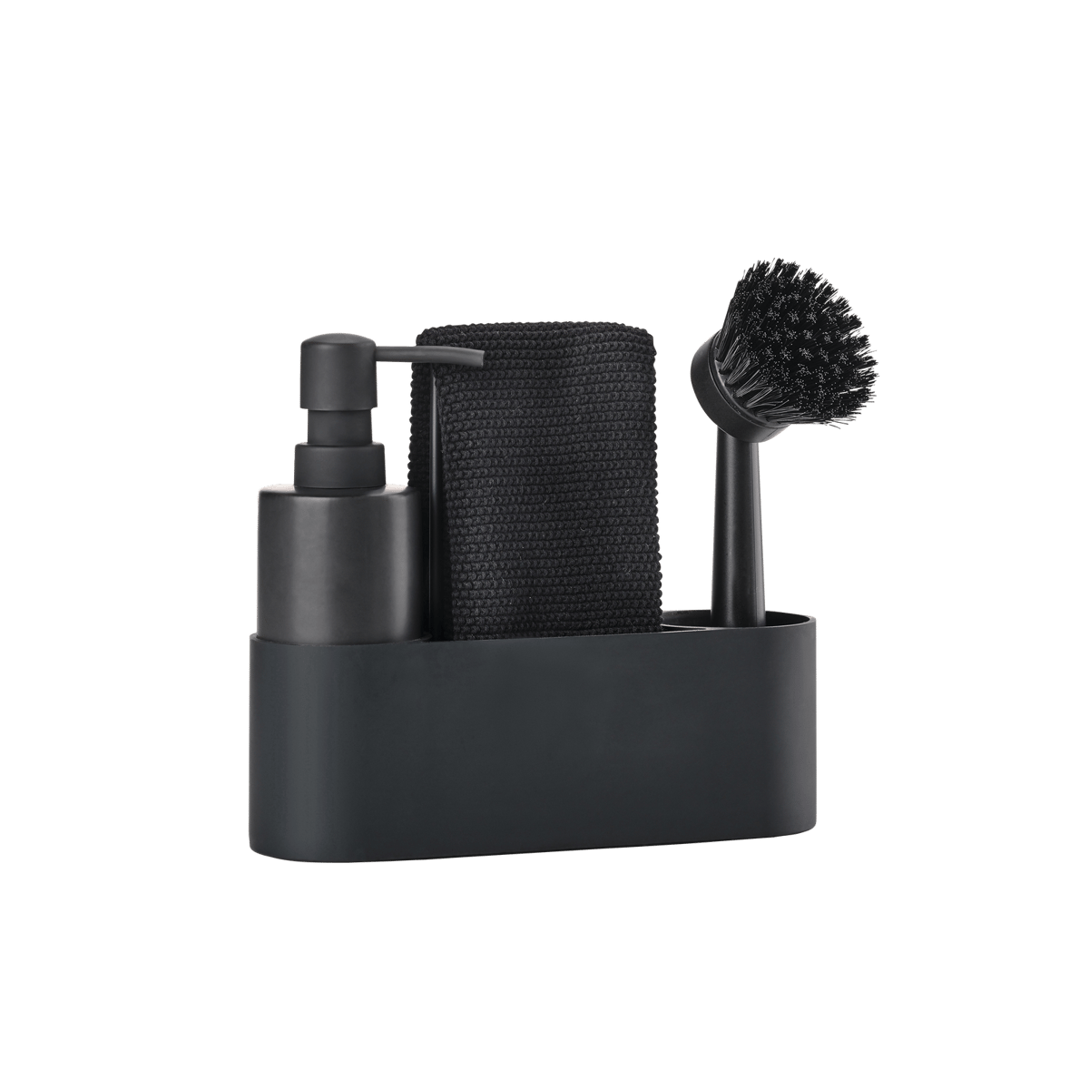 Zone Denmark Dish set singles Black | Scandinavian Design | Dishcloths & brushes | Black