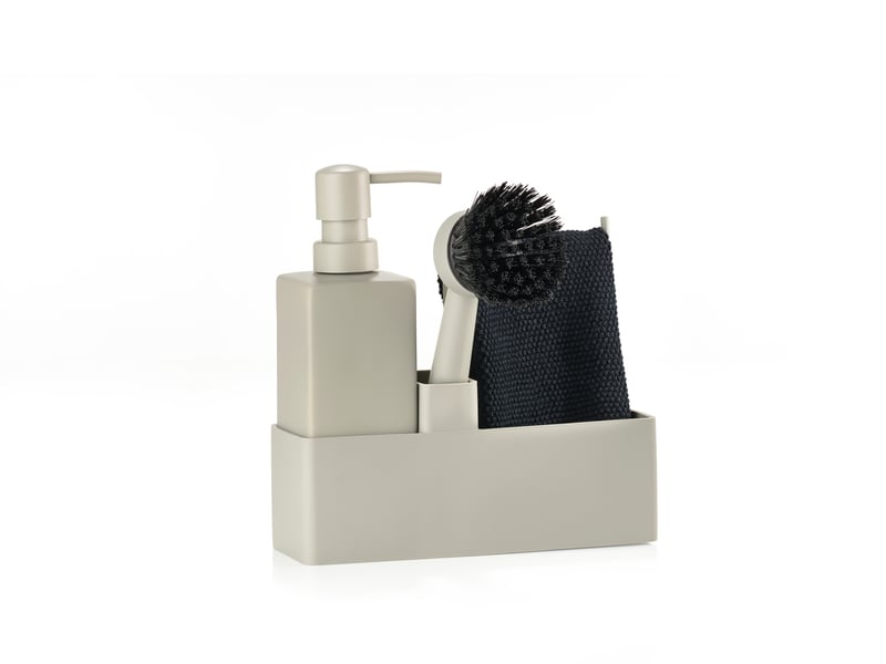 Zone Denmark Dish set with dishcloth Mud