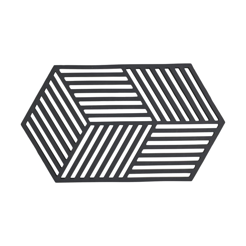 Zone Denmark Hexagon trivet large Black
