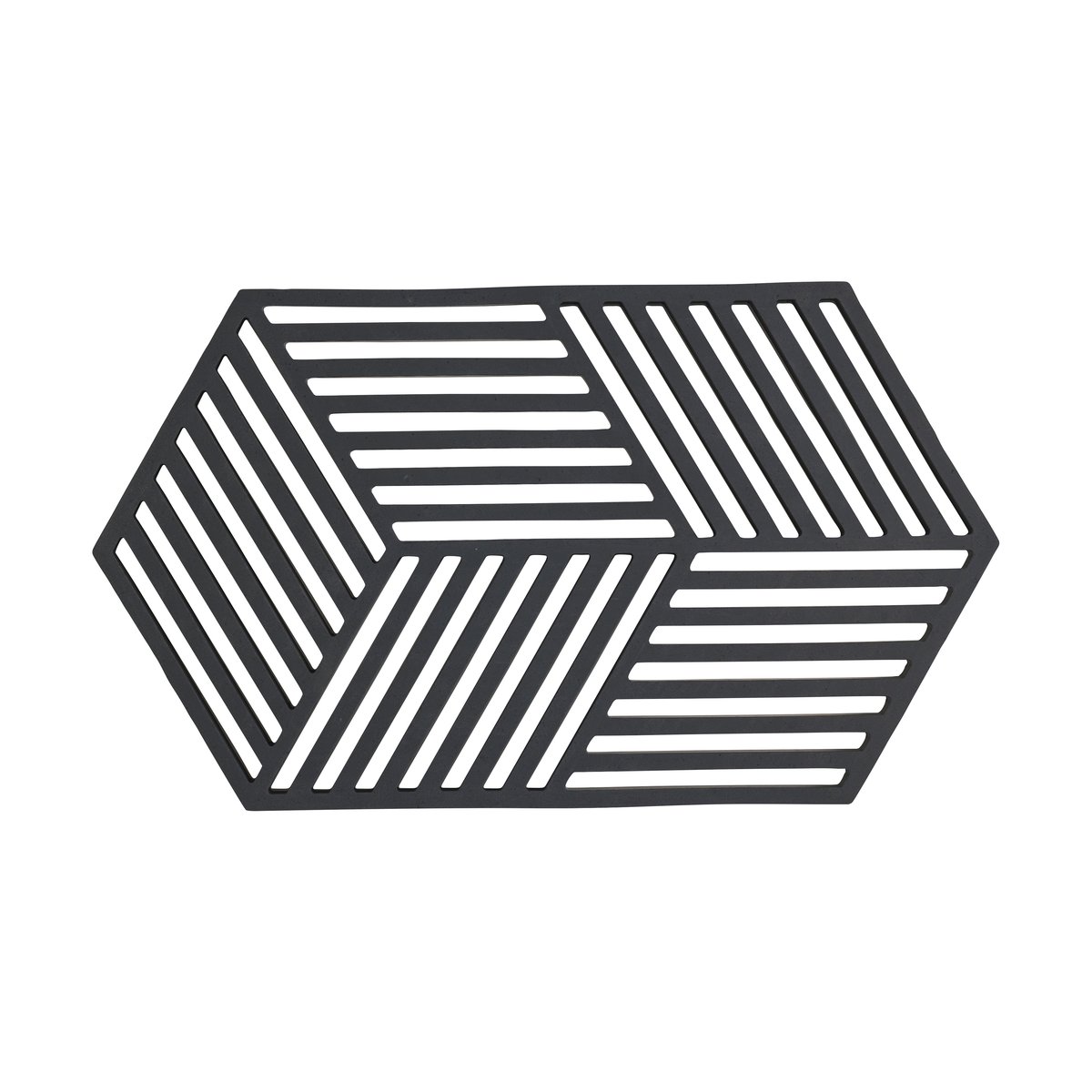 Zone Denmark Hexagon trivet large Black