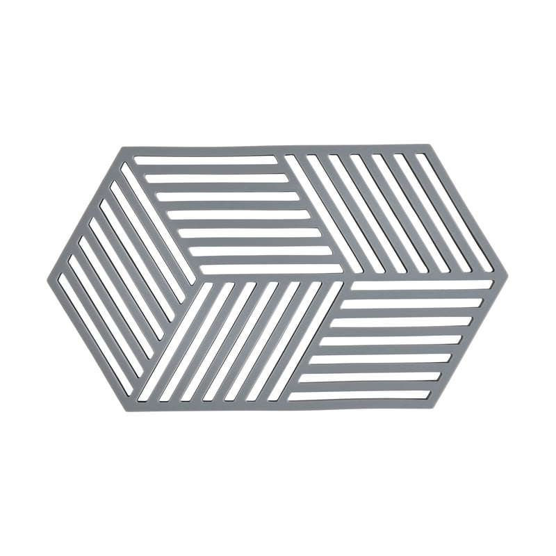 Zone Denmark Hexagon trivet large Cool Grey