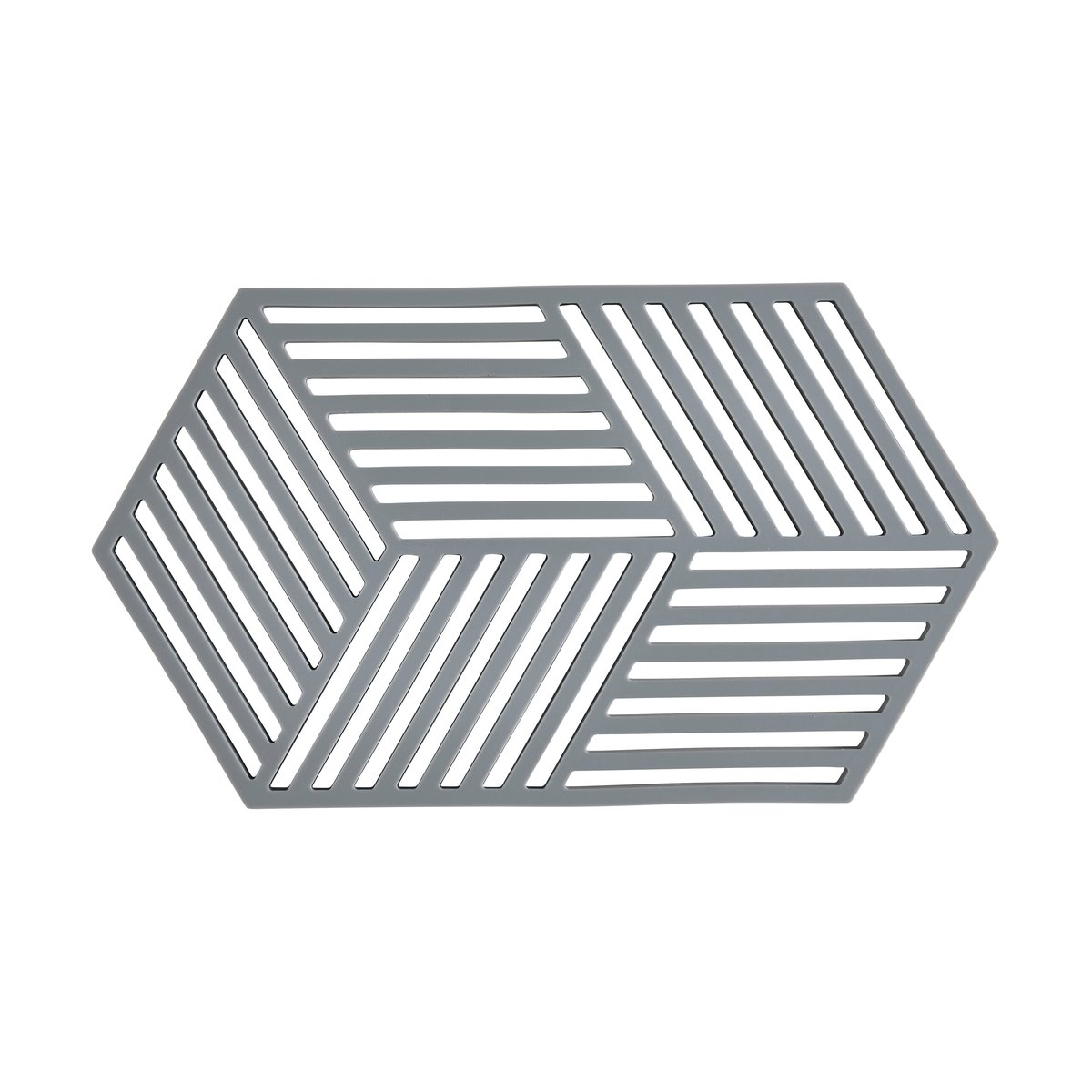 Zone Denmark Hexagon trivet large Cool Grey