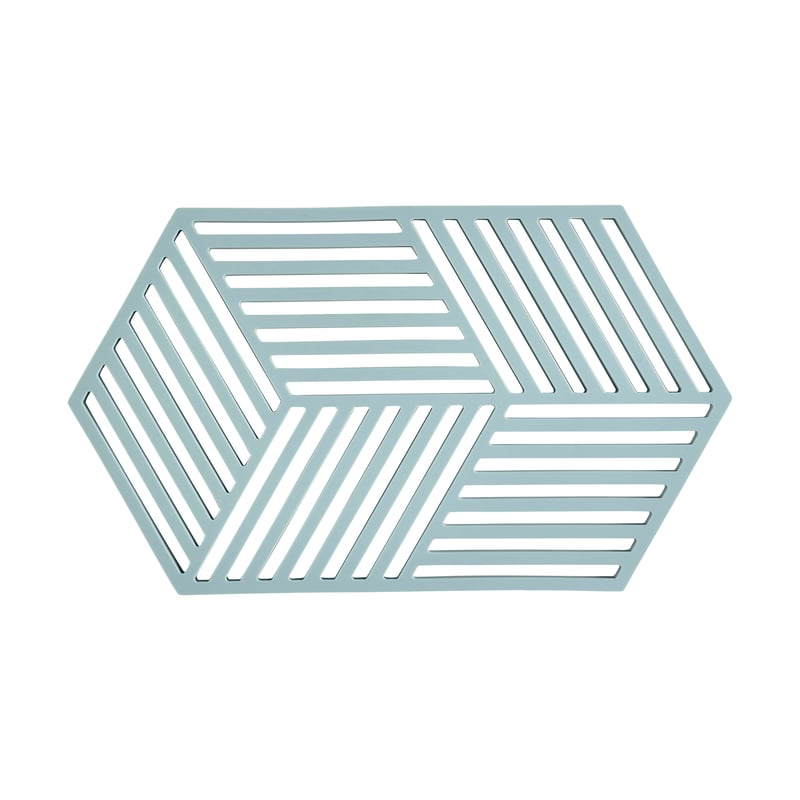Zone Denmark Hexagon trivet large Fog blue