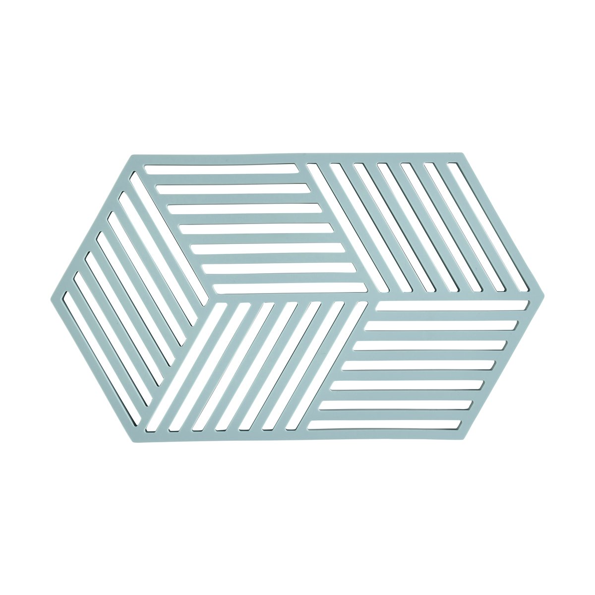 Zone Denmark Hexagon trivet large Fog blue