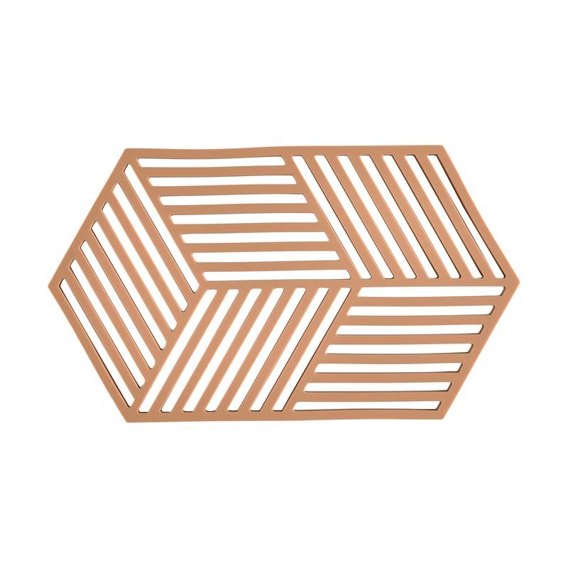 Zone Denmark Hexagon trivet large Light Terracotta