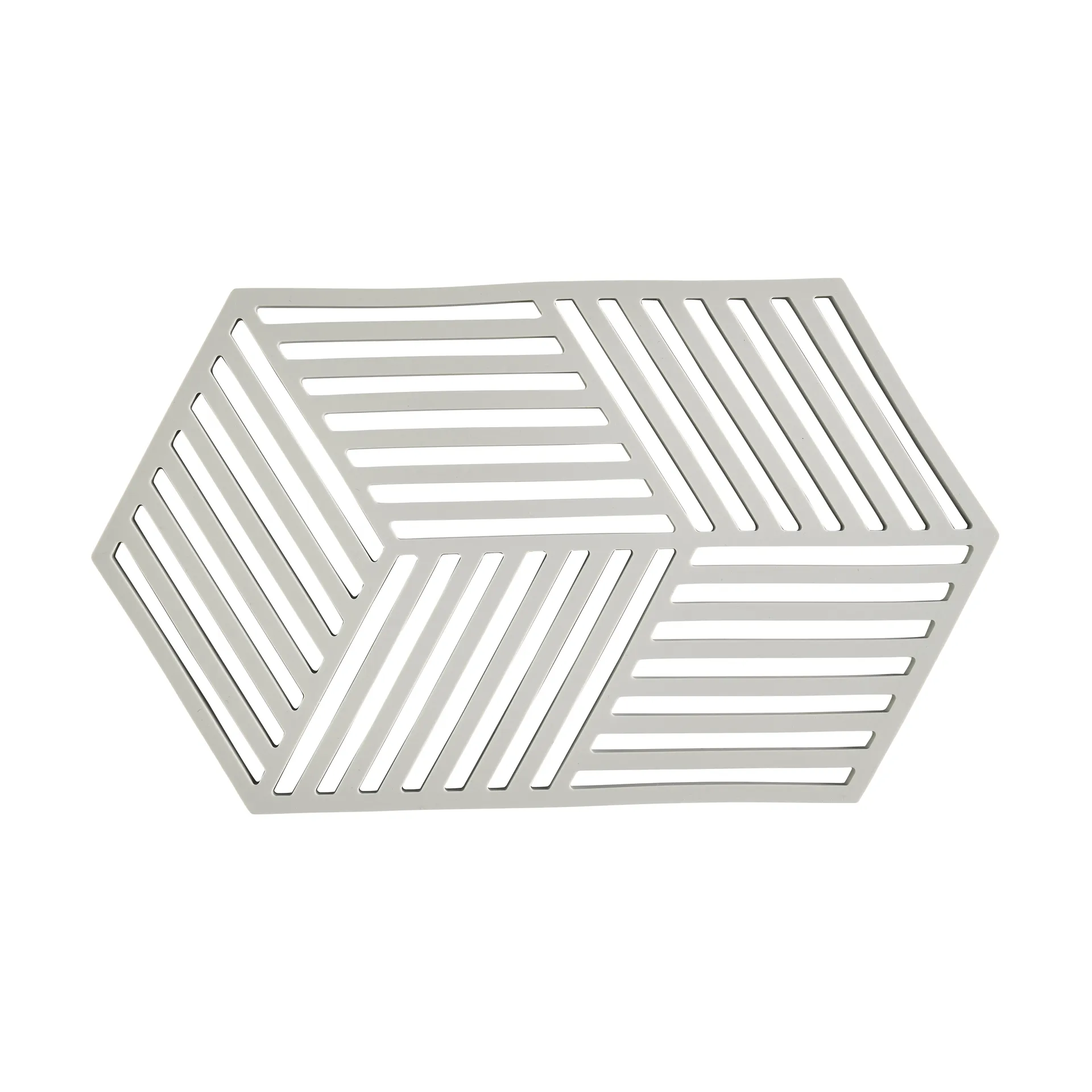 Hexagon trivet large, Warm Grey Zone Denmark