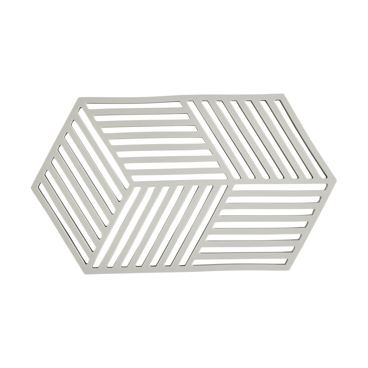 Zone Denmark Hexagon trivet large Warm Grey